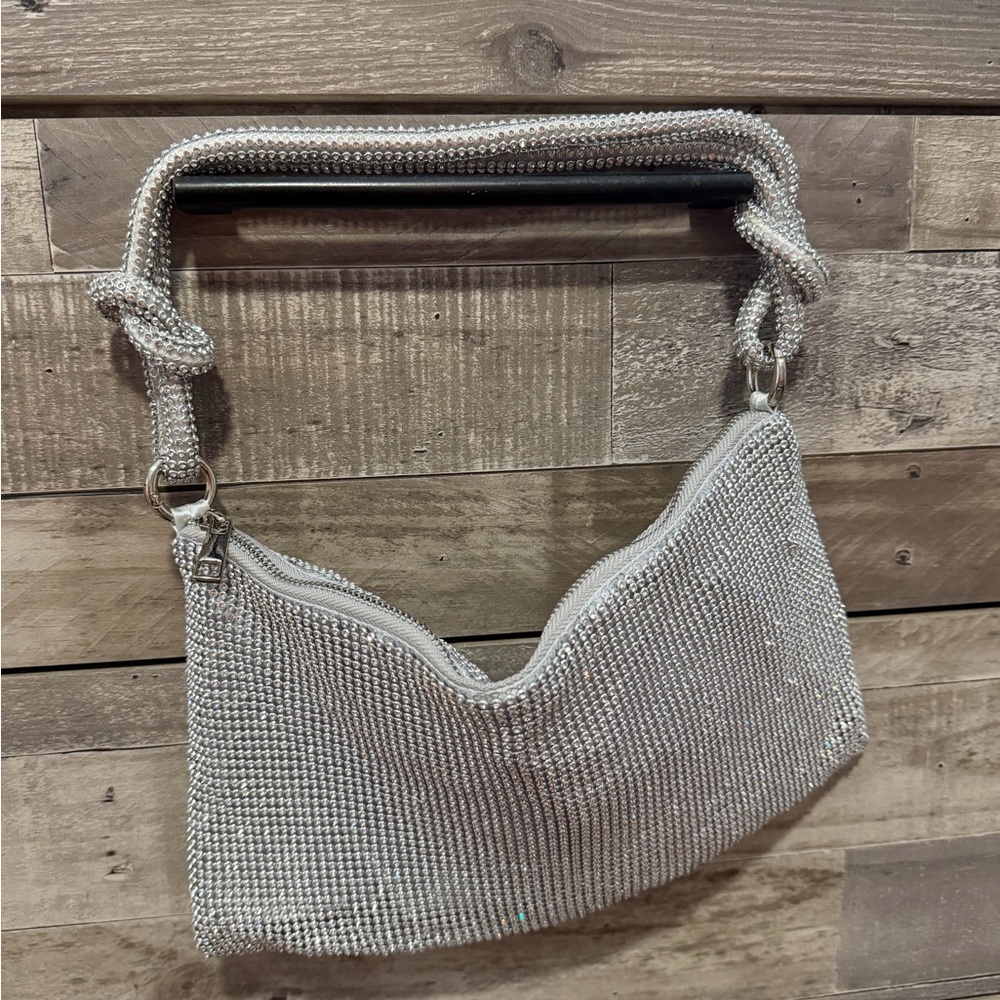 Elegant Silver Women's Bag